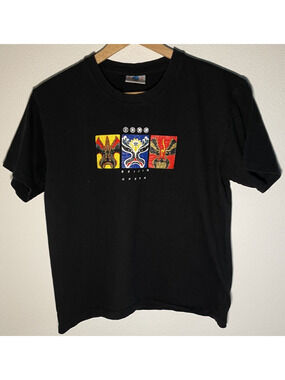 Peking Opera From Beijing Graphic T-Shirt Black - M